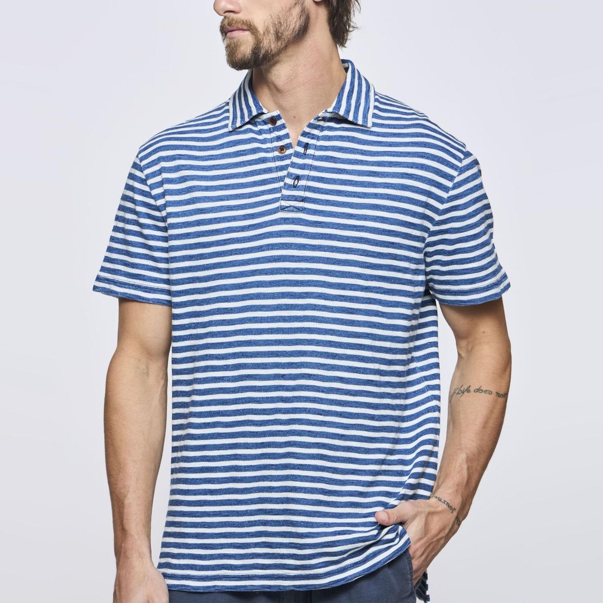 SAVILLE ROW - Polera Manga Corta Hombre Saville Row