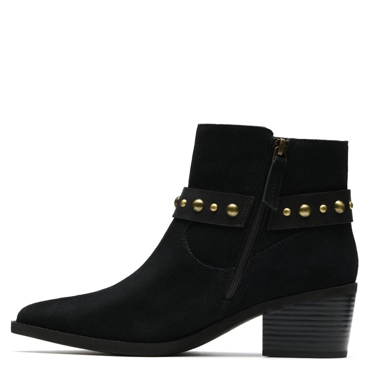 CLARKS - Botín Mujer Cuero Negro Clarks