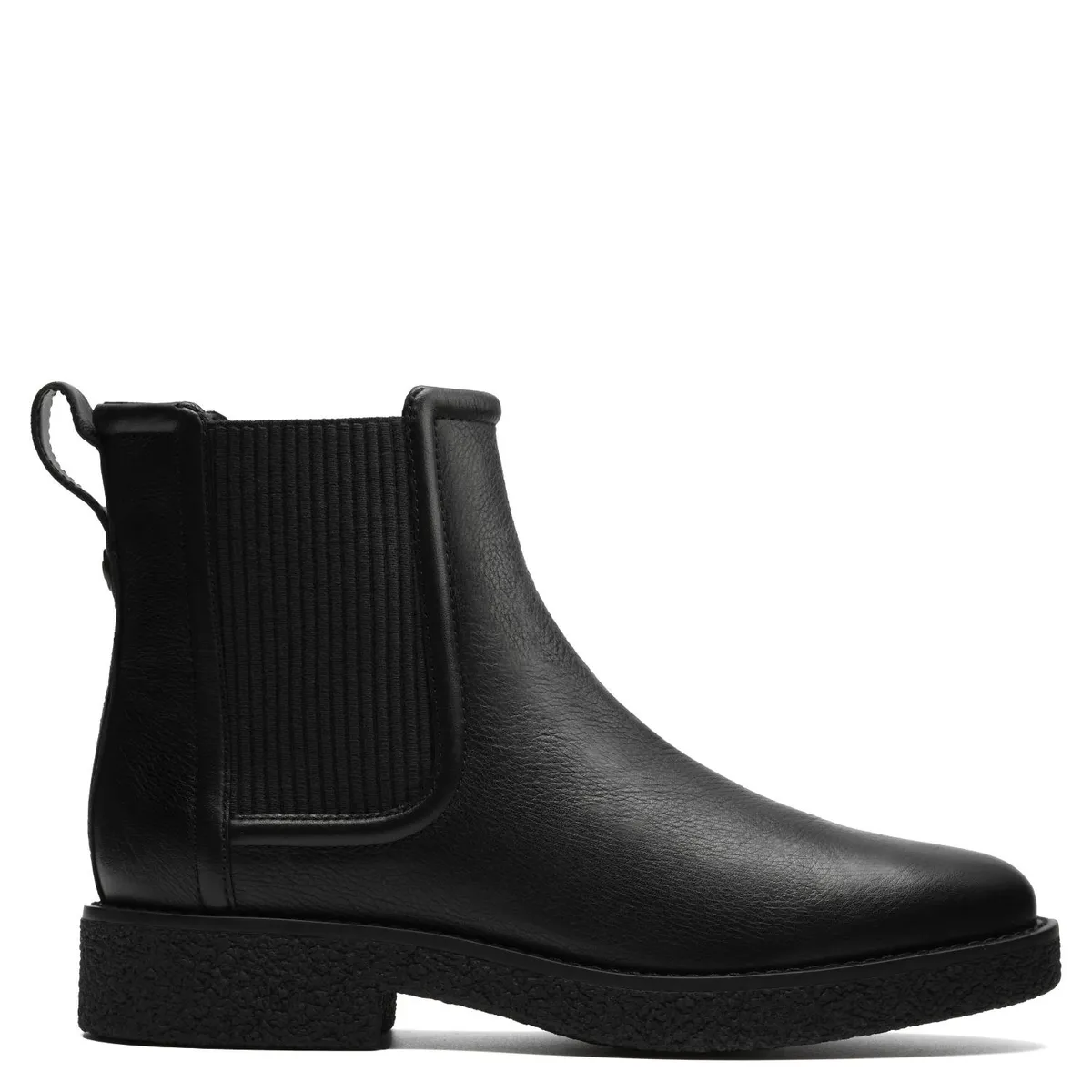 CLARKS - Botín Mujer Cuero Negro Clarks