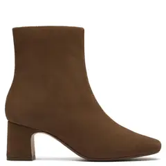 CLARKS - Botín Mujer Cuero Café
