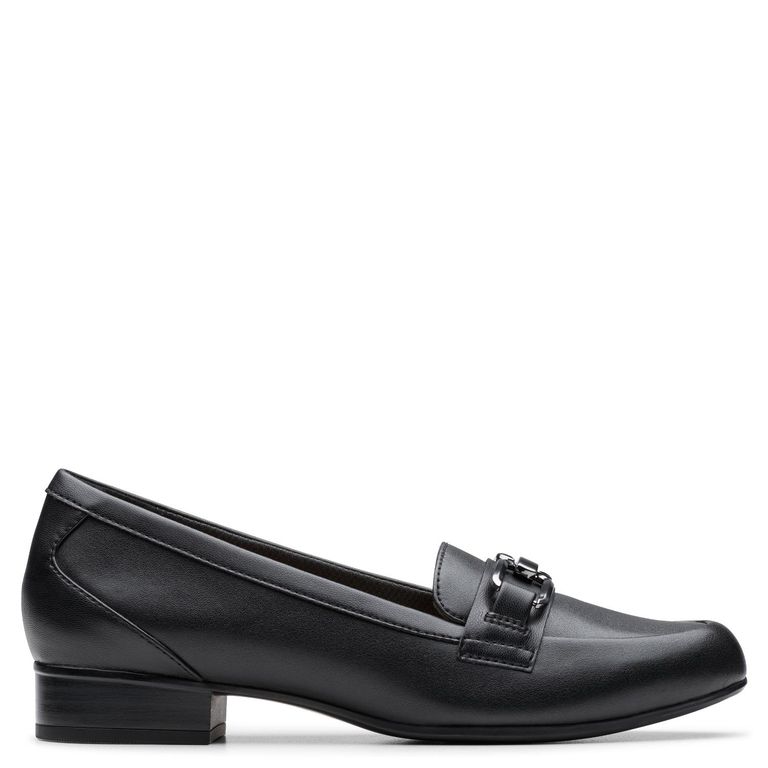 CLARKS Zapato Casual Mujer Cuero Negro