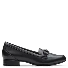 CLARKS - Zapato Casual Mujer Cuero Negro