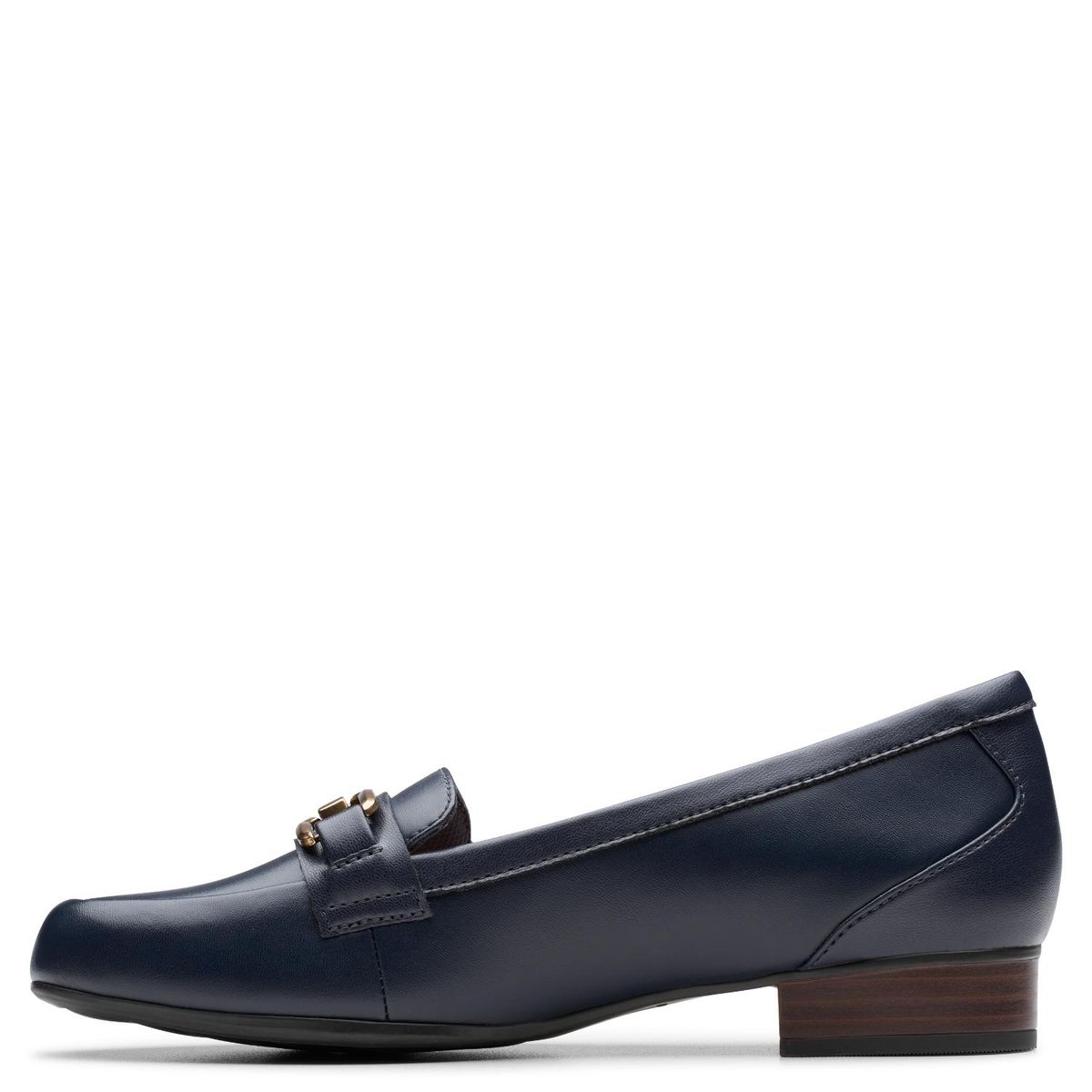 CLARKS - Zapato Casual Mujer Cuero Azul Clarks