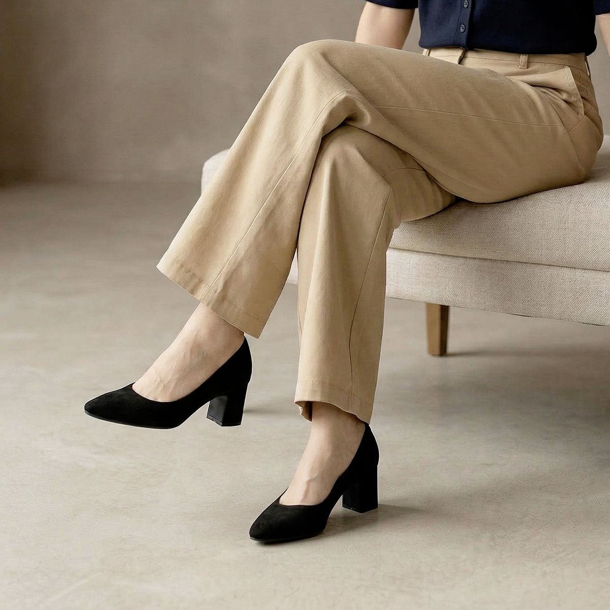 CLARKS - Zapato Casual Mujer Cuero Negro Clarks