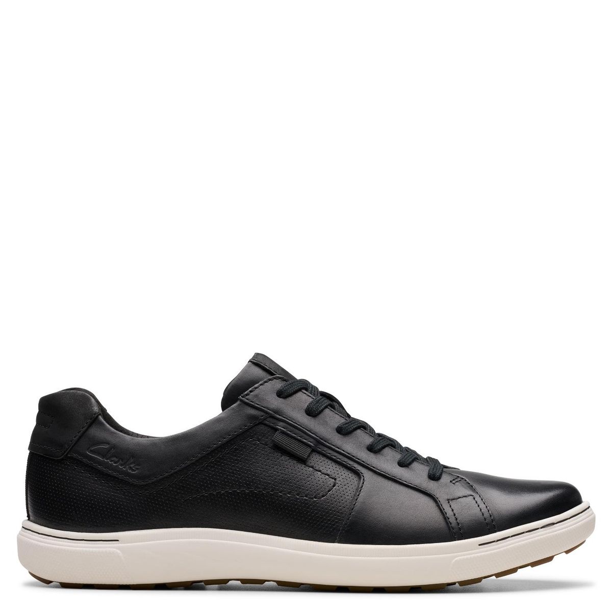 CLARKS - Zapatilla Urbana Hombre Cuero Negro Clarks