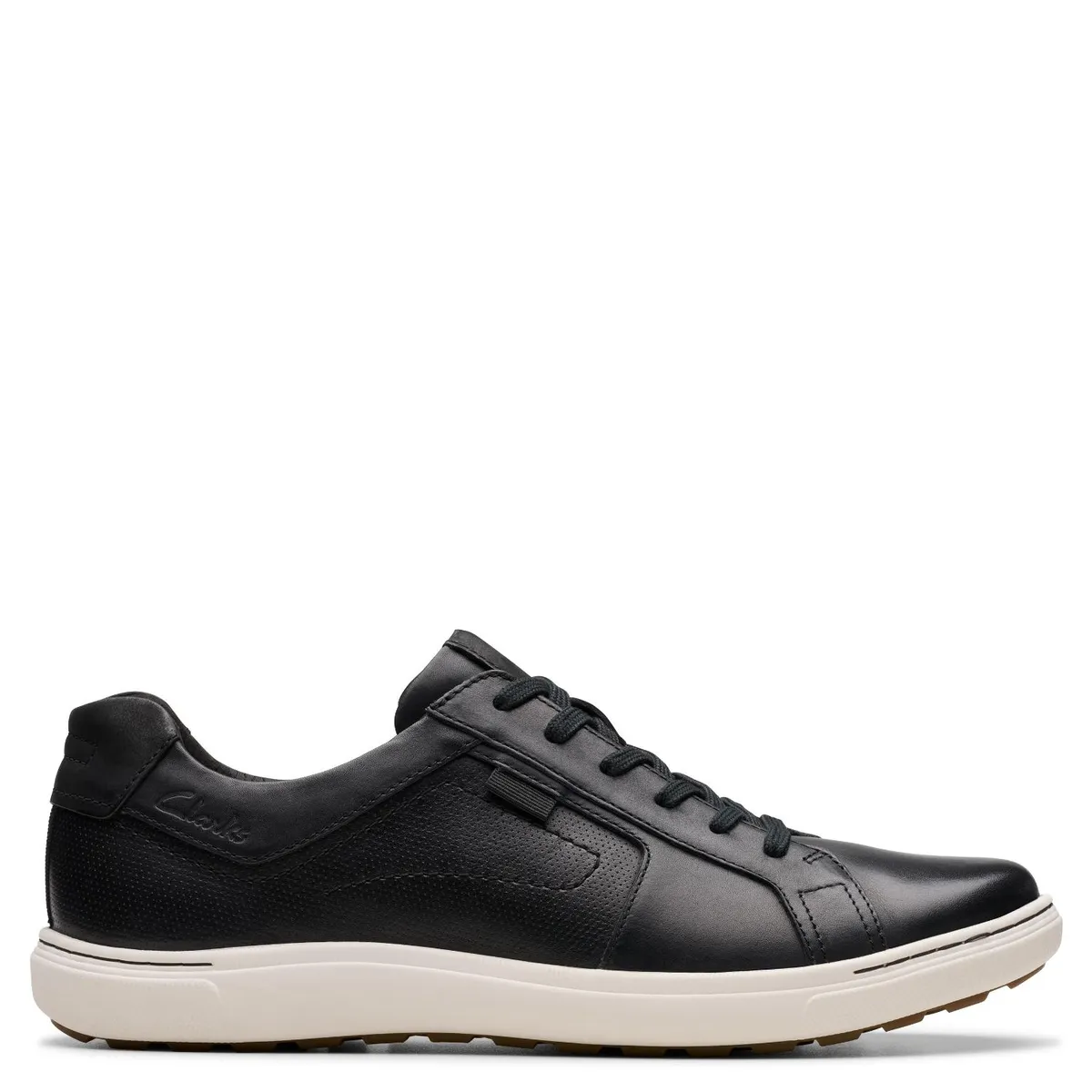 CLARKS - Zapatilla Urbana Hombre Cuero Negro Clarks