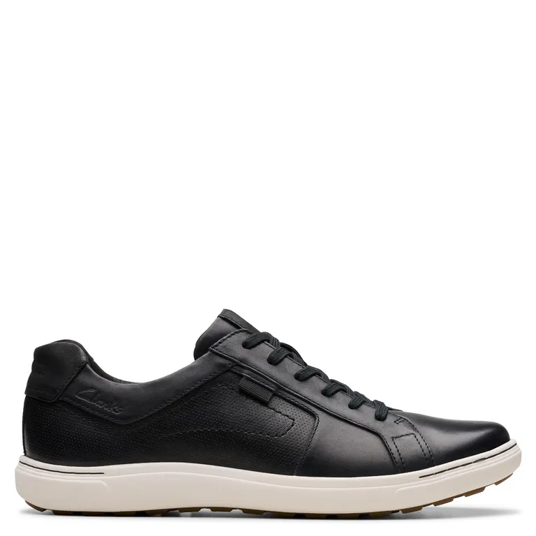 Zapatilla Urbana Hombre Cuero Negro
