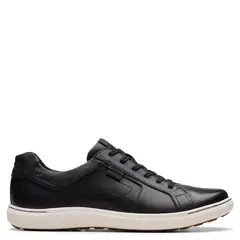 CLARKS - Zapatilla Urbana Hombre Cuero Negro