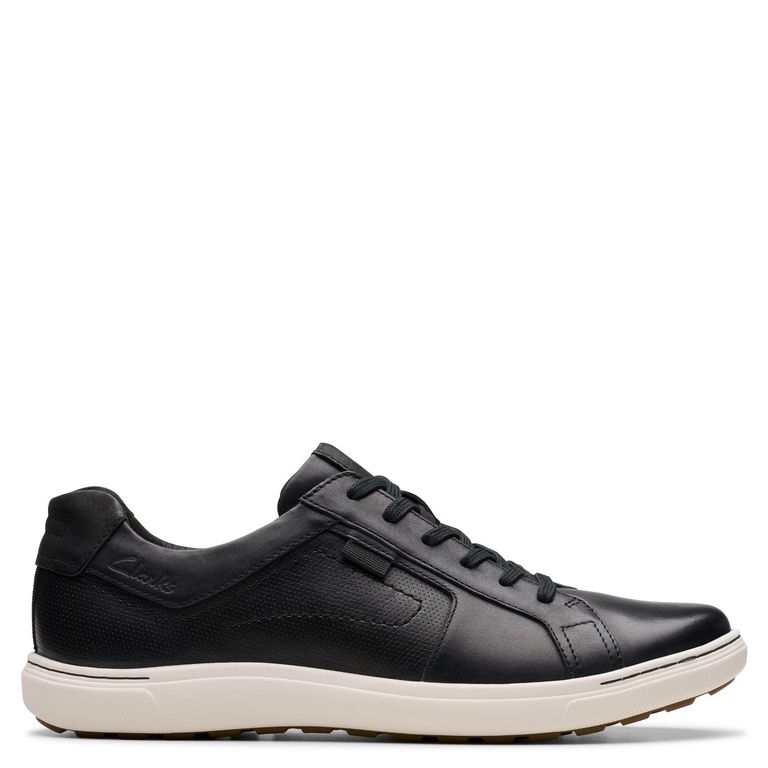 CLARKS Zapatilla Urbana Hombre Cuero Negro
