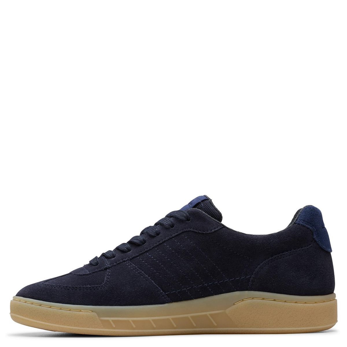 CLARKS - Zapatilla Urbana Hombre Cuero Azul Clarks