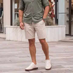 CLARKS - Zapatilla Urbana Hombre Cuero Blanco