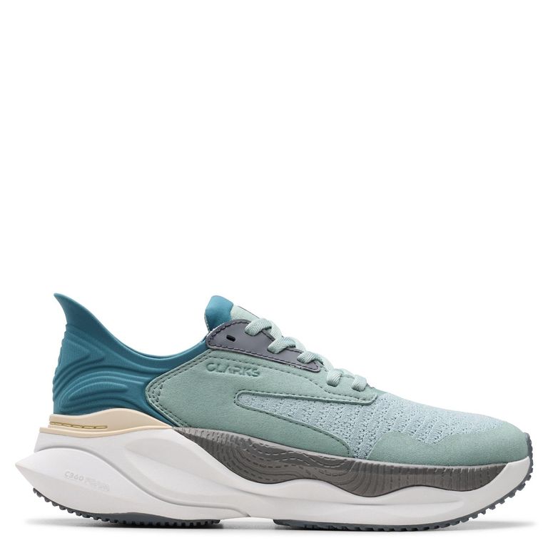 CLARKS Zapatilla Urbana Mujer Celeste