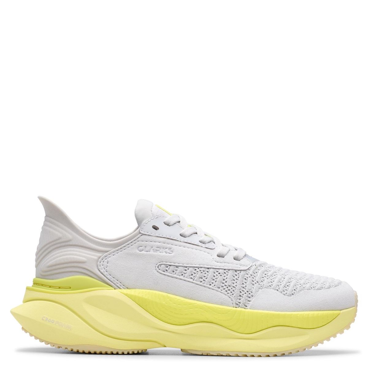 CLARKS - Zapatilla Urbana Mujer Amarillo Clarks
