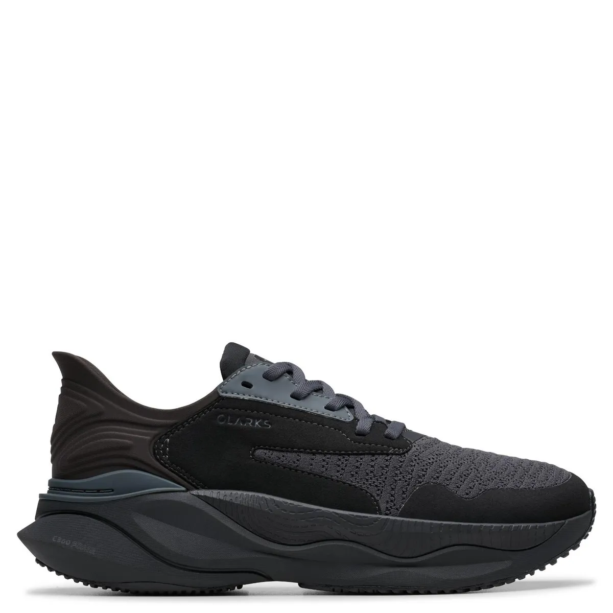 CLARKS - Zapatilla Urbana Hombre Negro Clarks