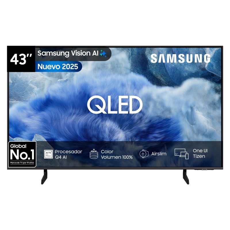 SAMSUNG - 43" QLED Q8F 4K Vision AI Smart TV (2025) Samsung