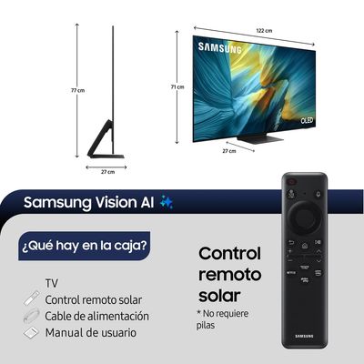 Imagen 2 del producto OLED Smart Tv 55"" S95F 4K Vision AI (2025)