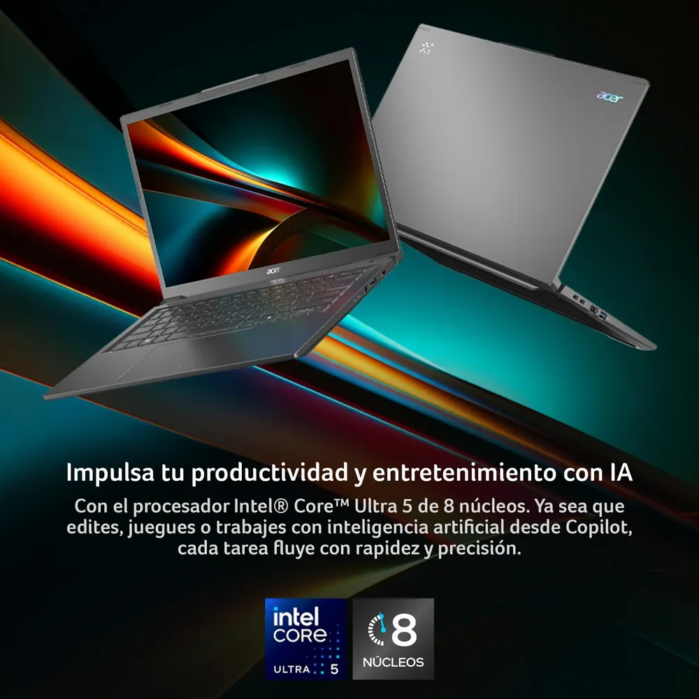 Acer Aspire 14 AI A14-52MT-59PE-1 Intel Core Ultra 5 16GB 512GB 14", foto 5