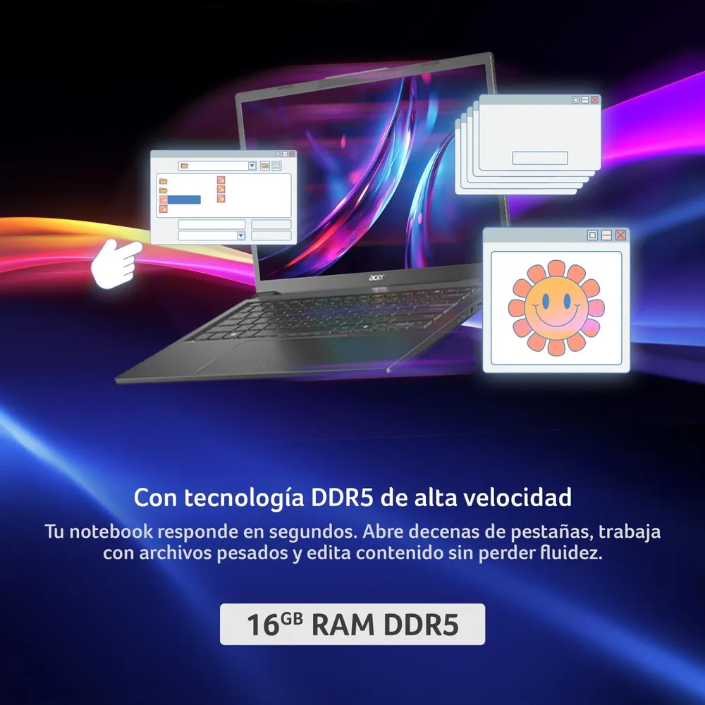 Acer Aspire 14 AI A14-52MT-59PE-1 Intel Core Ultra 5 16GB 512GB 14", foto 9