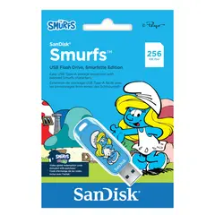 SANDISK - Pendrive Flash USB Smurfs 256GB