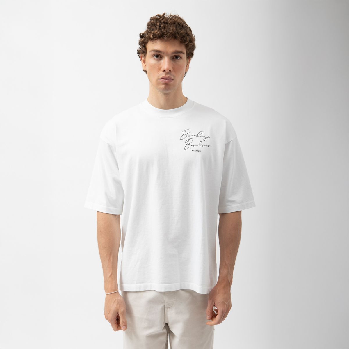 YUXUS - Polera Manga Corta Algodón Hombre Yuxus