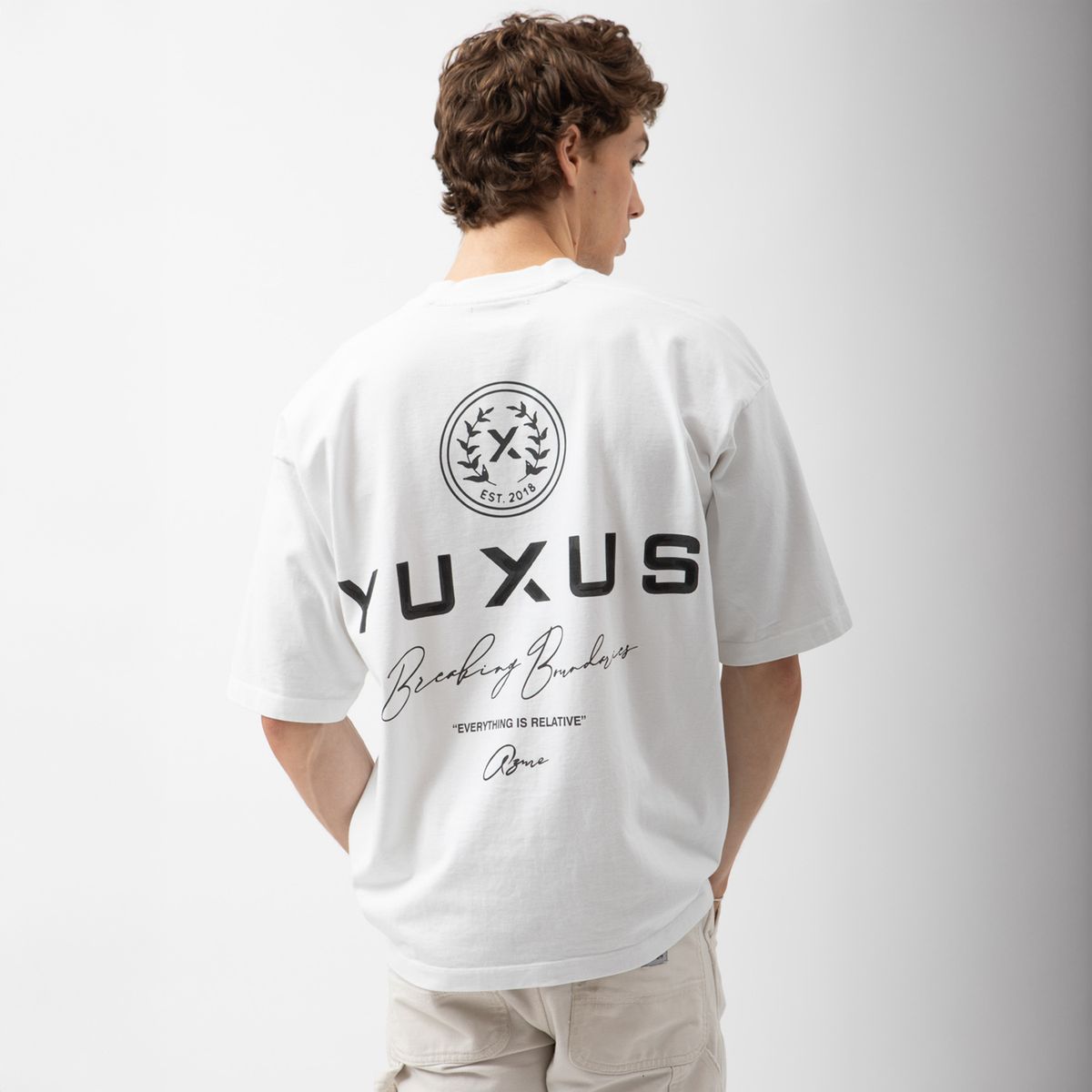 YUXUS - Polera Manga Corta Algodón Hombre Yuxus