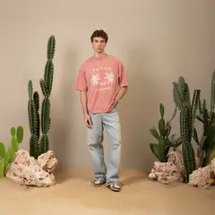 YUXUS - Polera Manga Corta Algodón Hombre