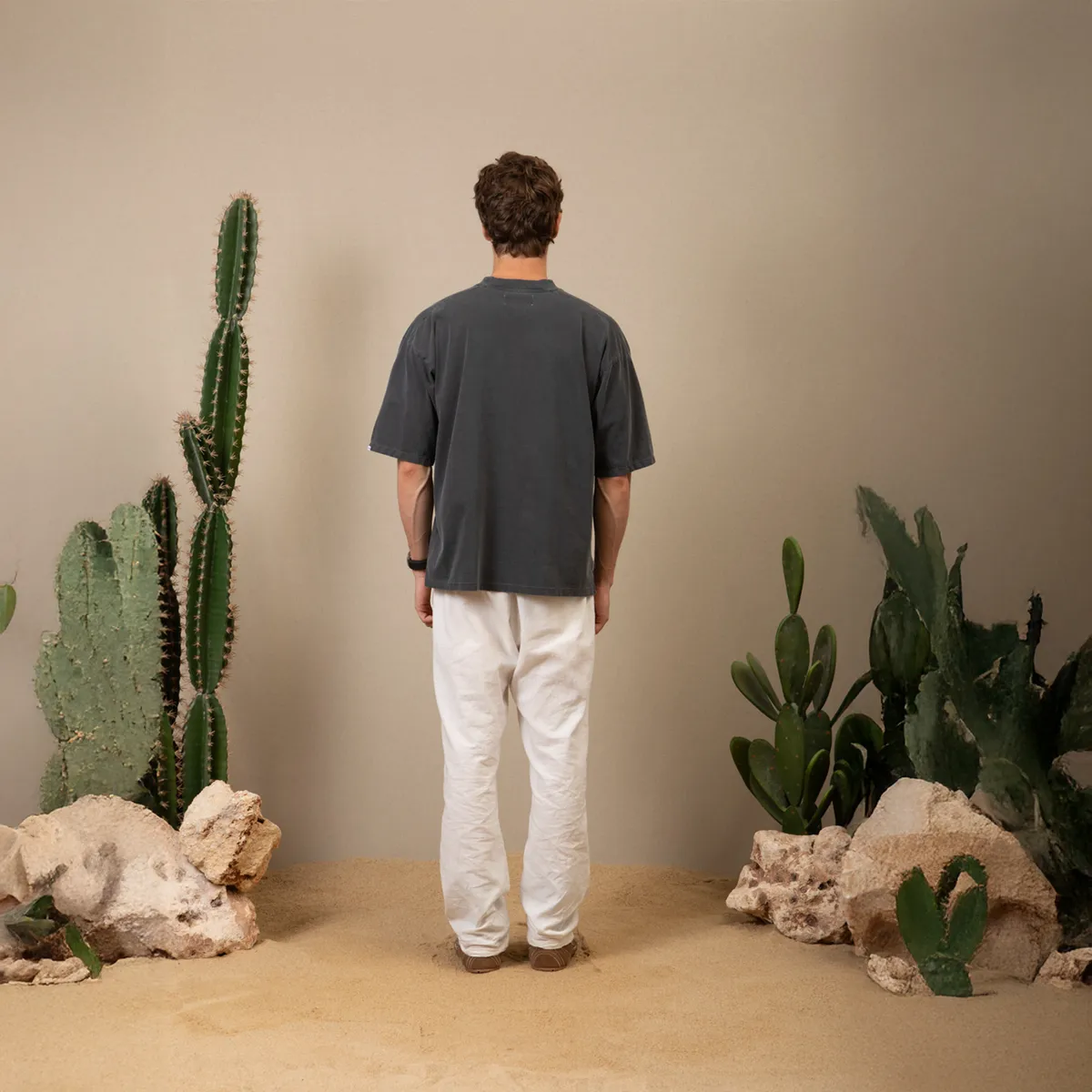 YUXUS - Polera Manga Corta Algodón Hombre Yuxus