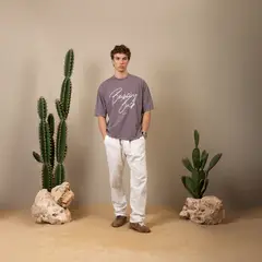 YUXUS - Polera Manga Corta Algodón Hombre