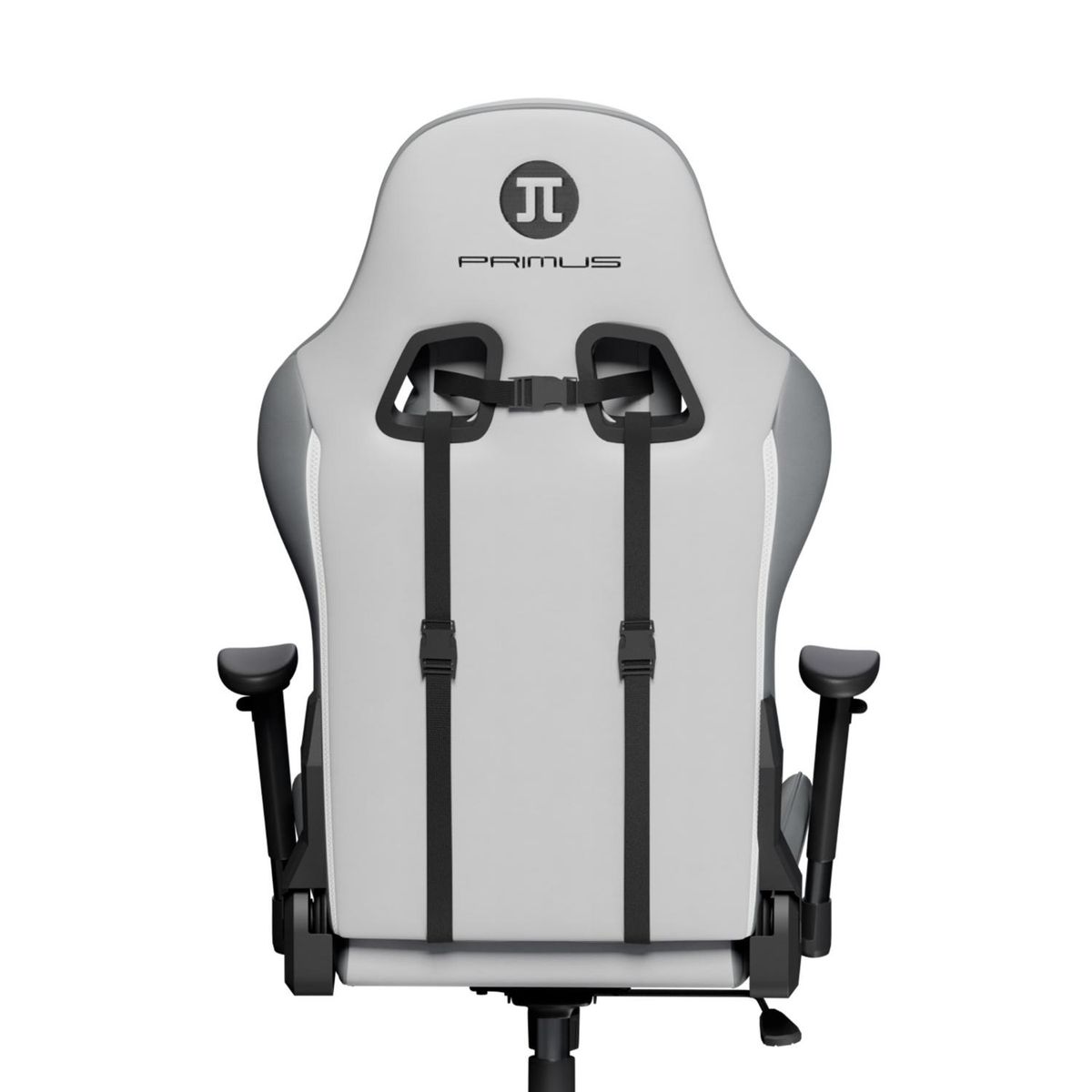 PRIMUS - Silla Gamer 100T Gris Con Blanco Primus