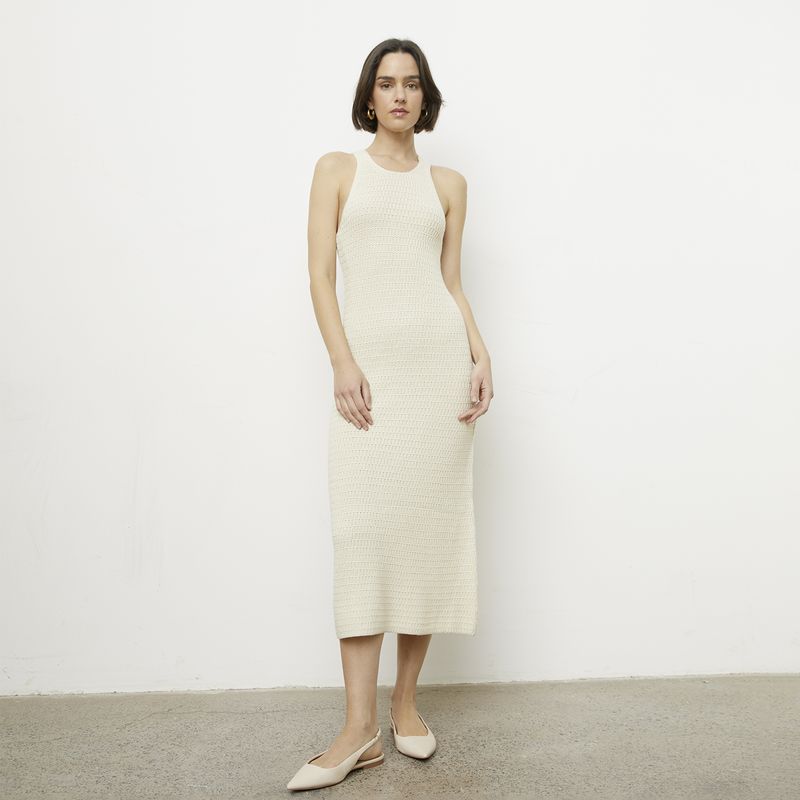 VERO MODA - Vestido Largo Algodón Mujer Vero Moda