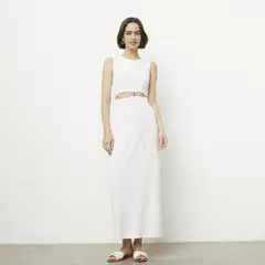 VERO MODA - Vestido Midi con Aplicación Mujer
