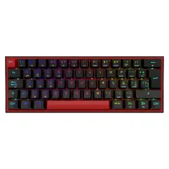 REDRAGON - Teclado Fizz Pro Black Red Switch Wireless