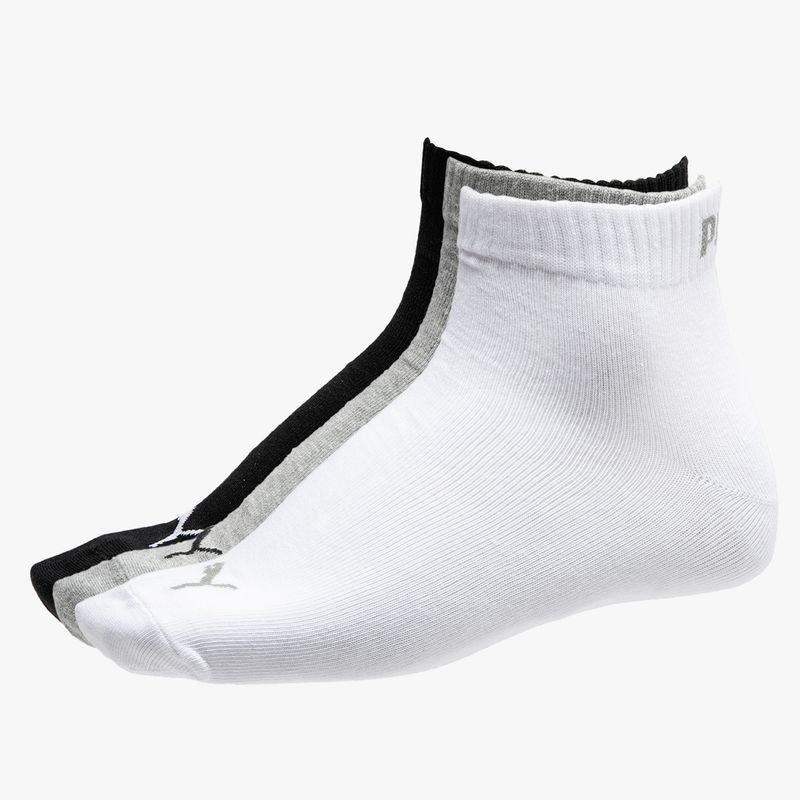 PUMA - Pack de 3 Calcetines Algodón Puma