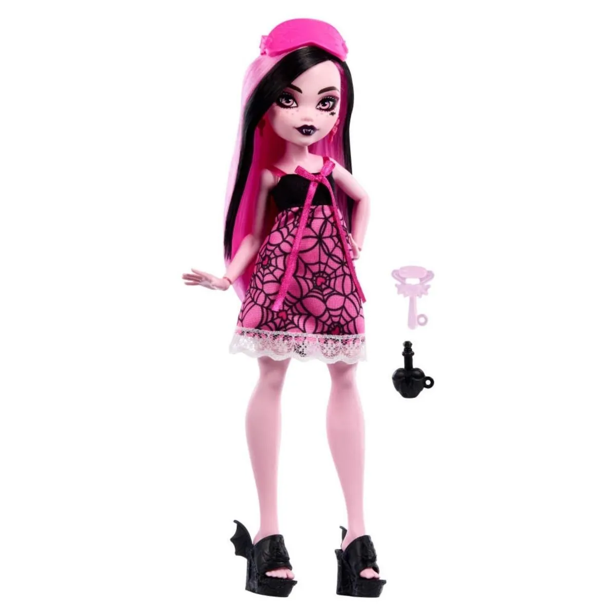 MONSTER HIGH - Muñeca Draculaura en Pijama Monster High