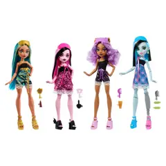 MONSTER HIGH - Opp Reveal Pjs Doll2 Draculaura