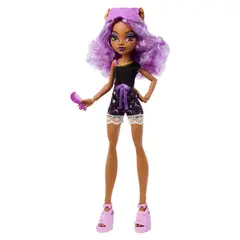 MONSTER HIGH - Opp Reveal Pjs Doll3 Clawdeen
