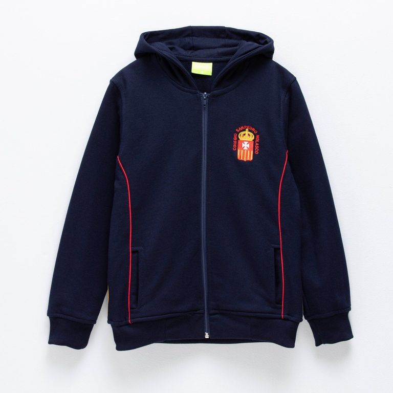 Poleron Buzo Escolar Algodón Unisex Colegio San Pedro De Nolasco