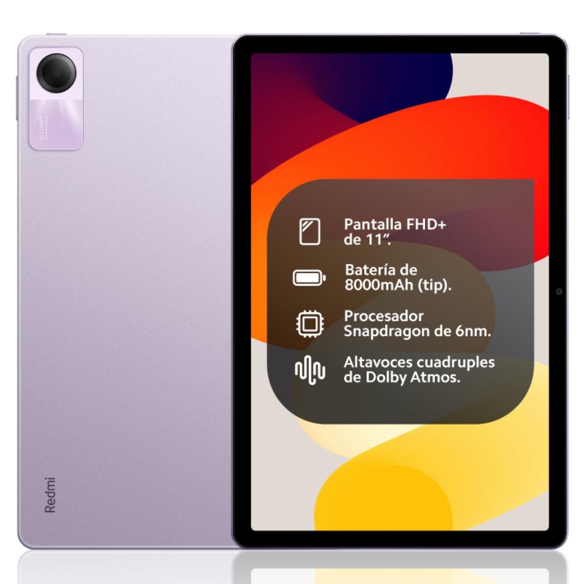 XIAOMI - Tablet Xiaomi Pad SE 4GB RAM 128GB WiFi 4 Morado
