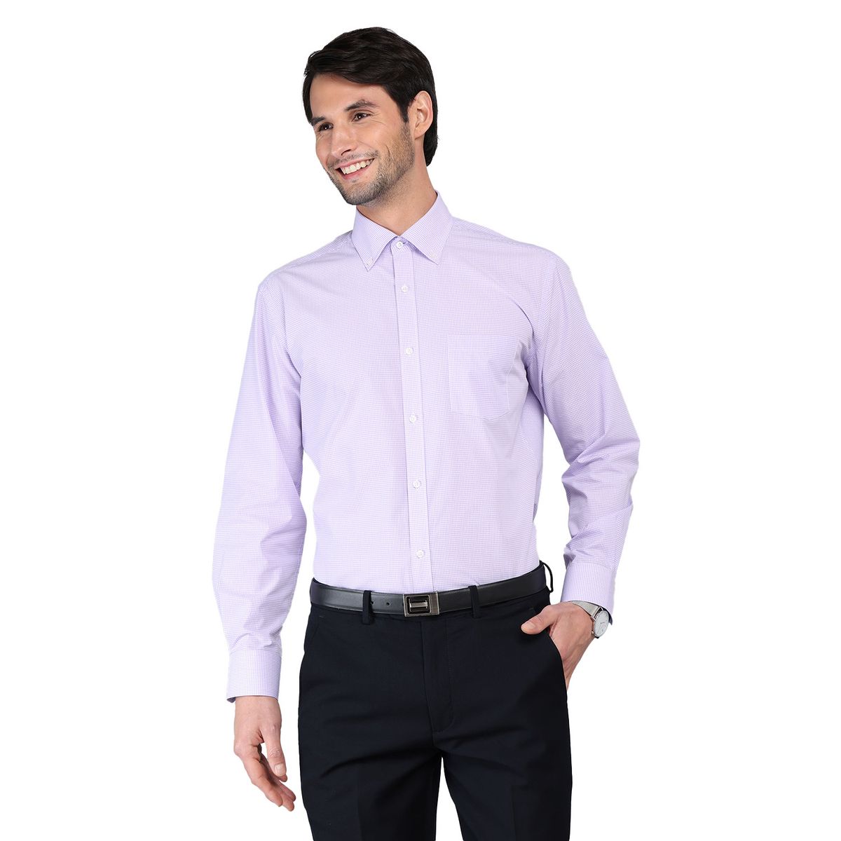 ARROW - Camisa De Vestir Manga Larga Algodón Hombre Arrow
