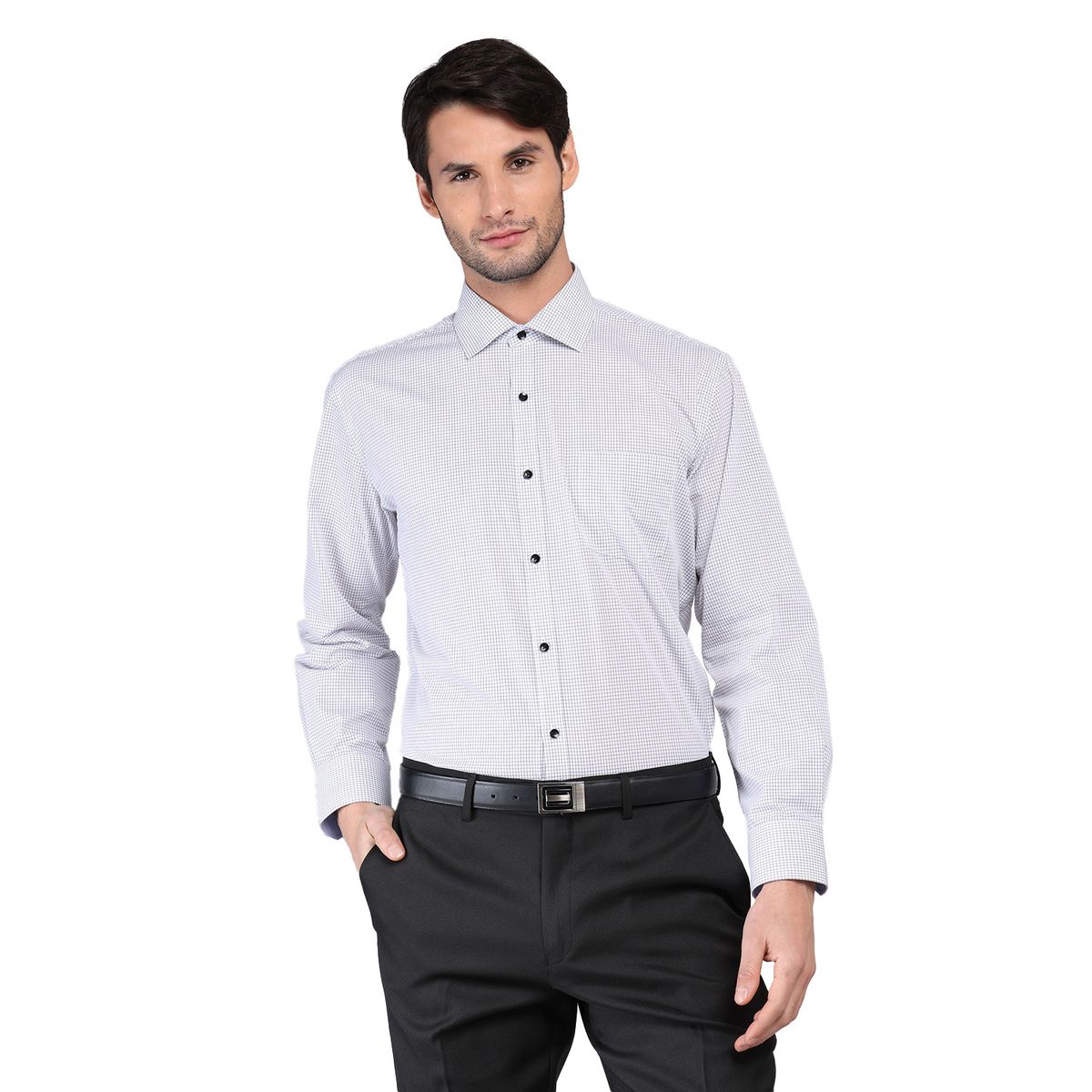 ARROW - Camisa De Vestir Manga Larga Algodón Hombre Arrow