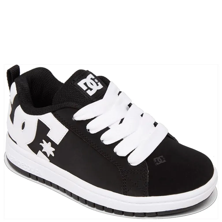 Court Graffik Zapatilla Urbana Unisex Niños Negro (34 a 39)