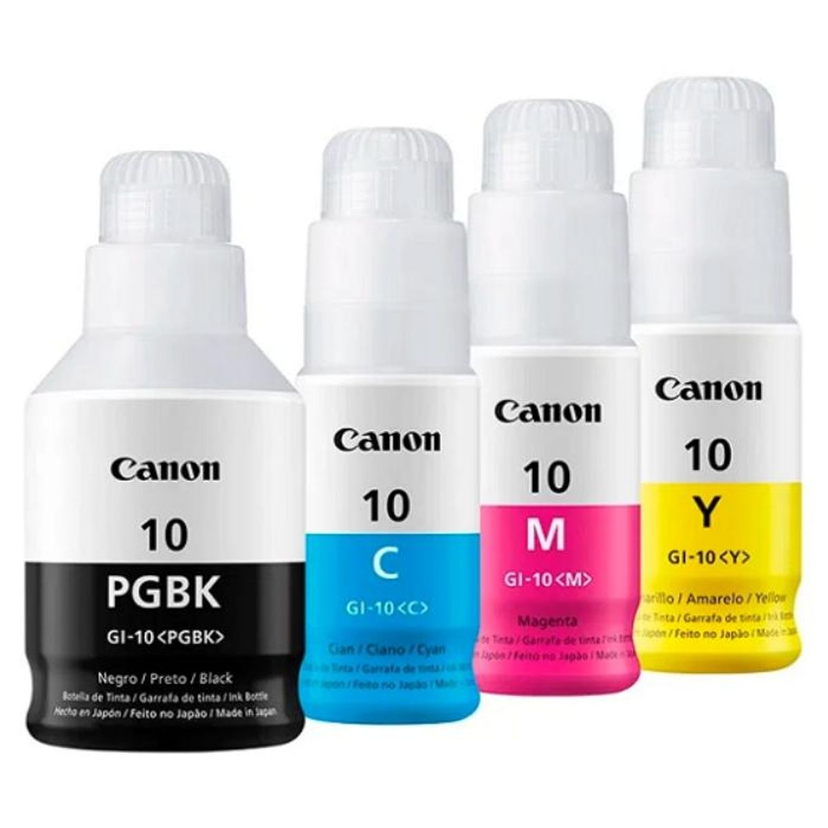 CANON - Kit Tintas Canon Gi-10 4 Botellas