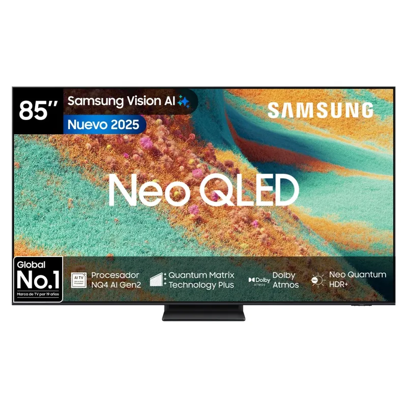 SAMSUNG - Smart TV 85" Neo QLED 4K QN85F Vision AI (2025) Samsung