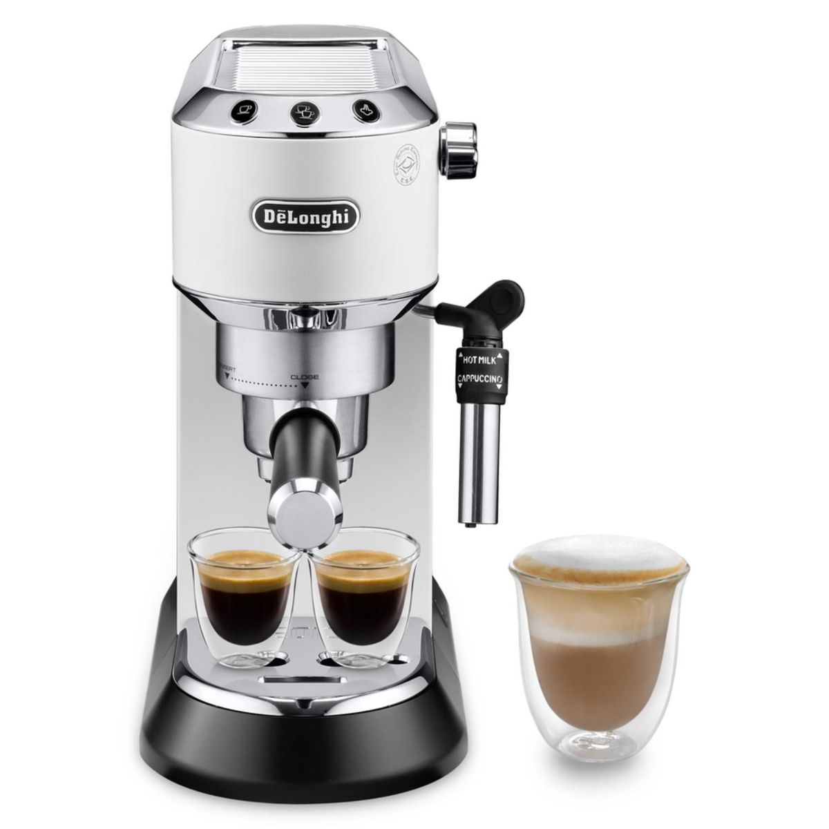 DELONGHI - Cafetera Dedica Style Blanca Delonghi