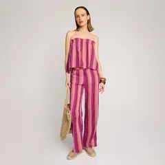 BAYMO - Pantalón 100% Algodón Mujer