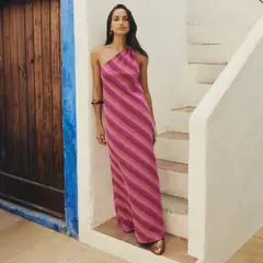 BAYMO - Vestido 100% Algodón Mujer