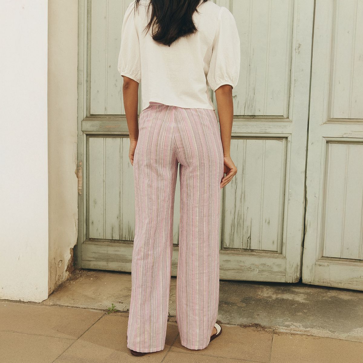 BAYMO - Pantalón Costa Estampado Mujer Baymo