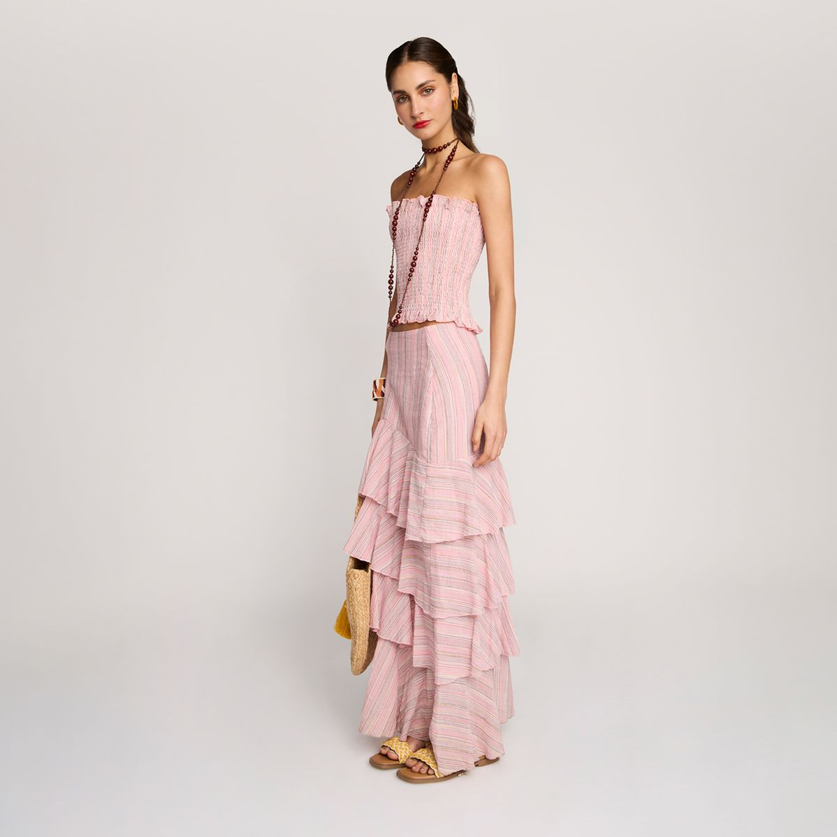 BAYMO - Falda Delta Estampada Mujer Baymo