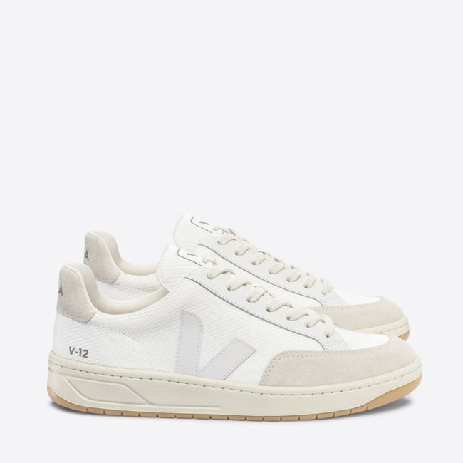 VEJA - V-12 Zapatilla Urbana Unisex Blanco Veja