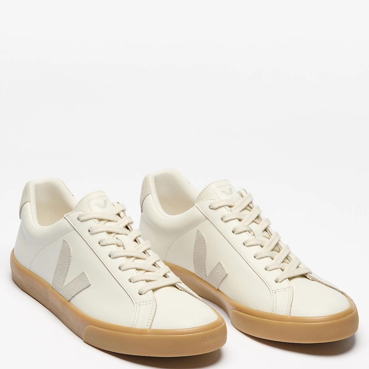 VEJA - Esplar Pure Zapatilla Urbana Mujer Cuero Blanco